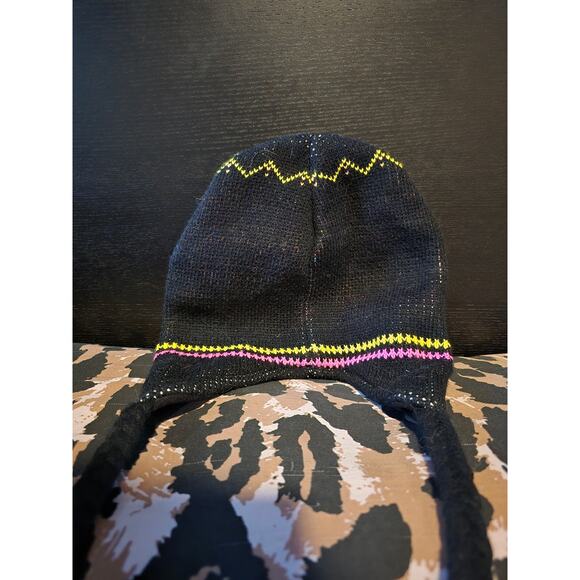 Unbranded sugar skull day of the dead knit beanie with ear flaps one size - Picture 4 of 7